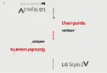 LG LG VS835 User Manual preview