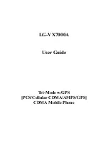 LG LG-VX7000A User Manual предпросмотр