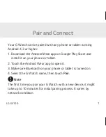 Preview for 9 page of LG LG-W100 Quick Start Manual