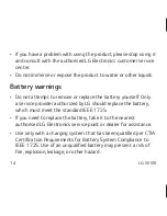 Preview for 16 page of LG LG-W100 Quick Start Manual