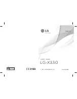 Preview for 1 page of LG LG-X330 User Manual