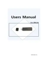 LG LG-ZB110 User Manual предпросмотр