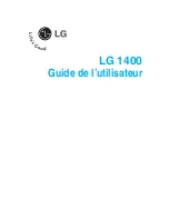 Preview for 119 page of LG LG1400 User Manual