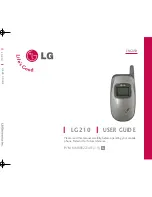 LG LG210 User Manual предпросмотр