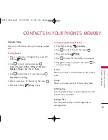 Предварительный просмотр 25 страницы LG LG210 User Manual