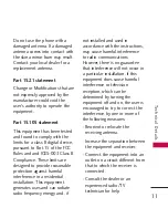 Preview for 11 page of LG LG231 User Manual