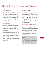 Preview for 21 page of LG LG231 User Manual