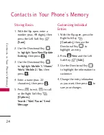 Preview for 24 page of LG LG231 User Manual