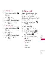 Preview for 57 page of LG LG231 User Manual