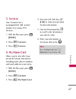 Preview for 67 page of LG LG231 User Manual