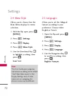 Preview for 72 page of LG LG231 User Manual