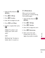 Preview for 75 page of LG LG231 User Manual