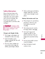 Preview for 89 page of LG LG231 User Manual