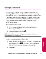 Preview for 97 page of LG LG260 User Manual