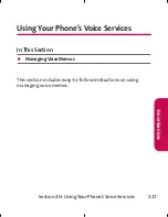 Preview for 131 page of LG LG260 User Manual