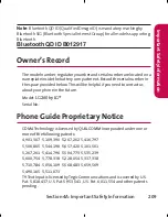 Preview for 223 page of LG LG260 User Manual