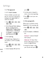 Preview for 44 page of LG LG280 Manual