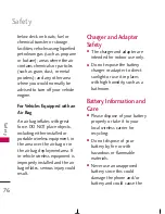 Preview for 76 page of LG LG280 Manual