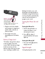 Preview for 21 page of LG LG300 User Manual