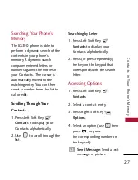 Preview for 29 page of LG LG300 User Manual