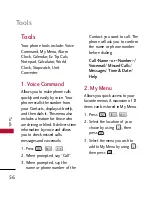 Preview for 58 page of LG LG300 User Manual