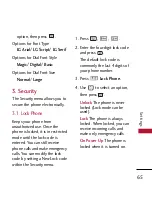 Preview for 67 page of LG LG300 User Manual