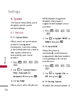 Preview for 72 page of LG LG300 User Manual