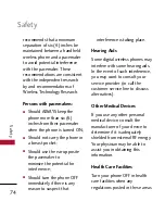 Preview for 76 page of LG LG300 User Manual