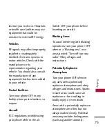 Preview for 77 page of LG LG300 User Manual