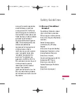 Предварительный просмотр 84 страницы LG LG410G User Manual