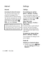 Preview for 26 page of LG LG430G User Manual