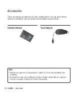 Preview for 30 page of LG LG430G User Manual