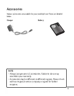 Preview for 13 page of LG LG500G User Manual