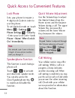 Preview for 16 page of LG LG511C Owner'S Manual