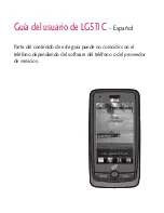 Preview for 115 page of LG LG511C Owner'S Manual