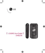 Preview for 3 page of LG LG600G User Manual