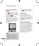 Preview for 20 page of LG LG600G User Manual