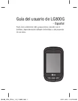 Preview for 57 page of LG LG800G User Manual