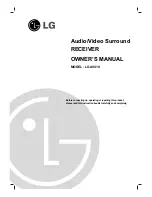 LG LGAV410 Owner'S Manual предпросмотр