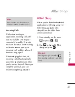 Preview for 63 page of LG LGAX8370 Manual