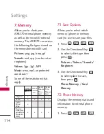 Preview for 116 page of LG LGAX8370 Manual