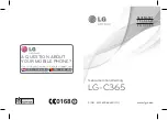 LG LGC365.ABEGBK User Manual preview