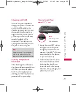 Preview for 25 page of LG LGCX8560 Manual