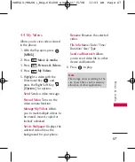 Preview for 67 page of LG LGCX8560 Manual