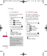 Preview for 114 page of LG LGCX8560 Manual