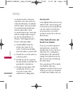 Preview for 120 page of LG LGCX8560 Manual