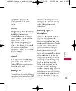 Preview for 121 page of LG LGCX8560 Manual