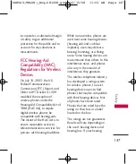 Preview for 147 page of LG LGCX8560 Manual