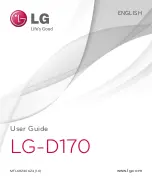 Preview for 1 page of LG LGD170.ATCIBK User Manual