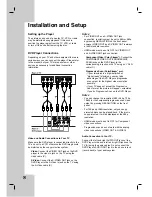 Предварительный просмотр 10 страницы LG LGDVB418 Owner'S Manual